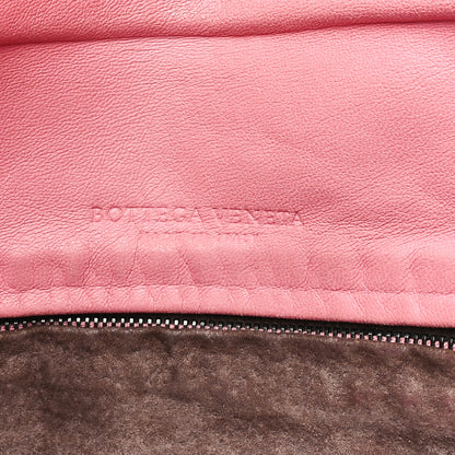Bottega Veneta Nappa Intrecciato Crossbody Flap Bag Pink 5 of 9