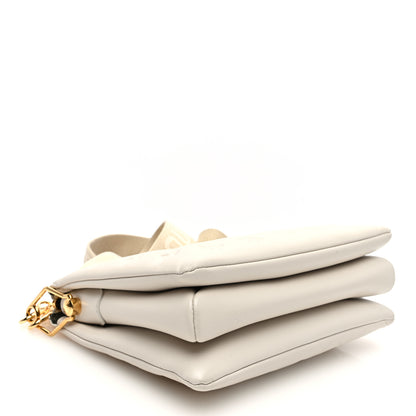 Louis Vuitton Lambskin Embossed Monogram Coussin PM Beige Cream 4 of 11
