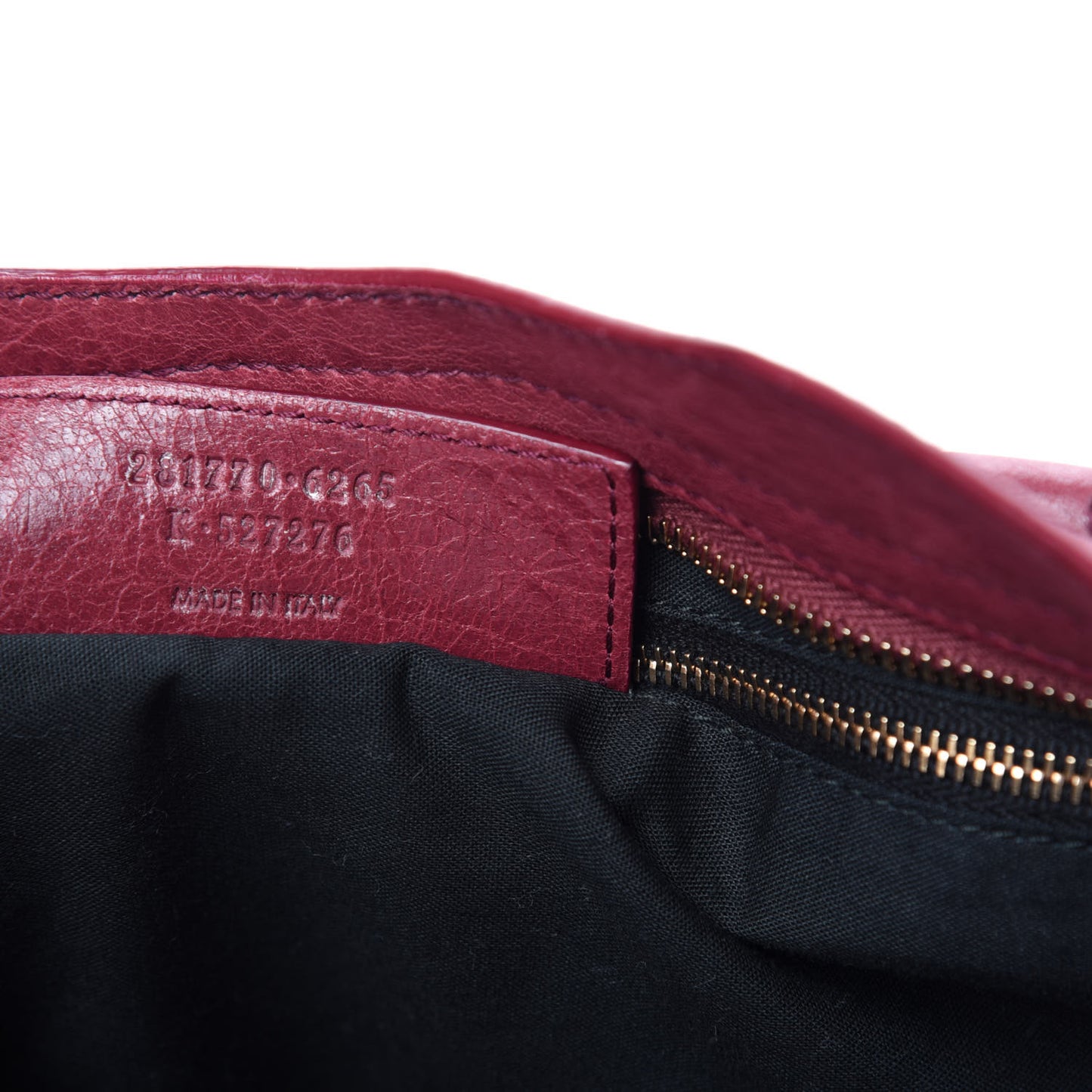 Agneau Giant 12 Rose Gold Hardware City Cassis