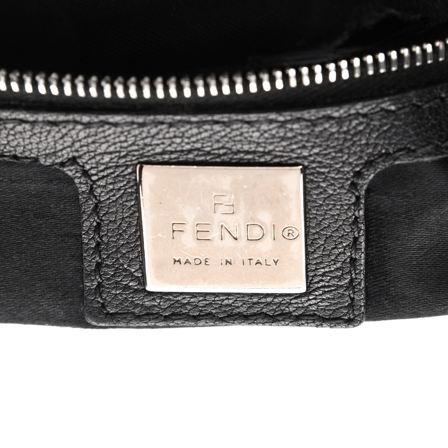 Fendi Calfskin Baguette Black 6 of 13
