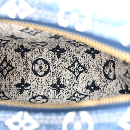 Louis Vuitton Monogram Jacquard Denim Loop Bleu 5 of 10
