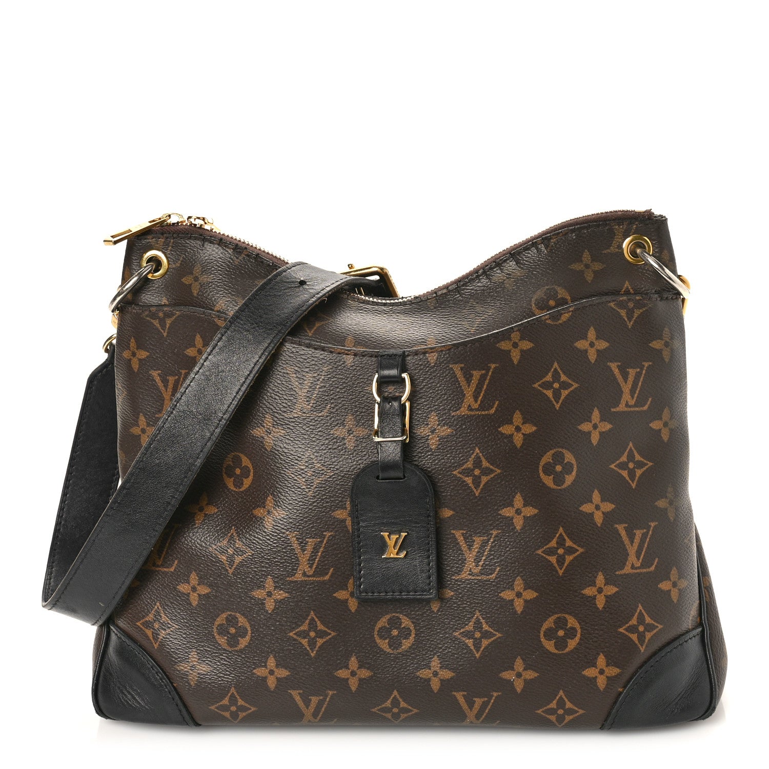 Louis Vuitton Monogram Odeon PM Black 1 of 13