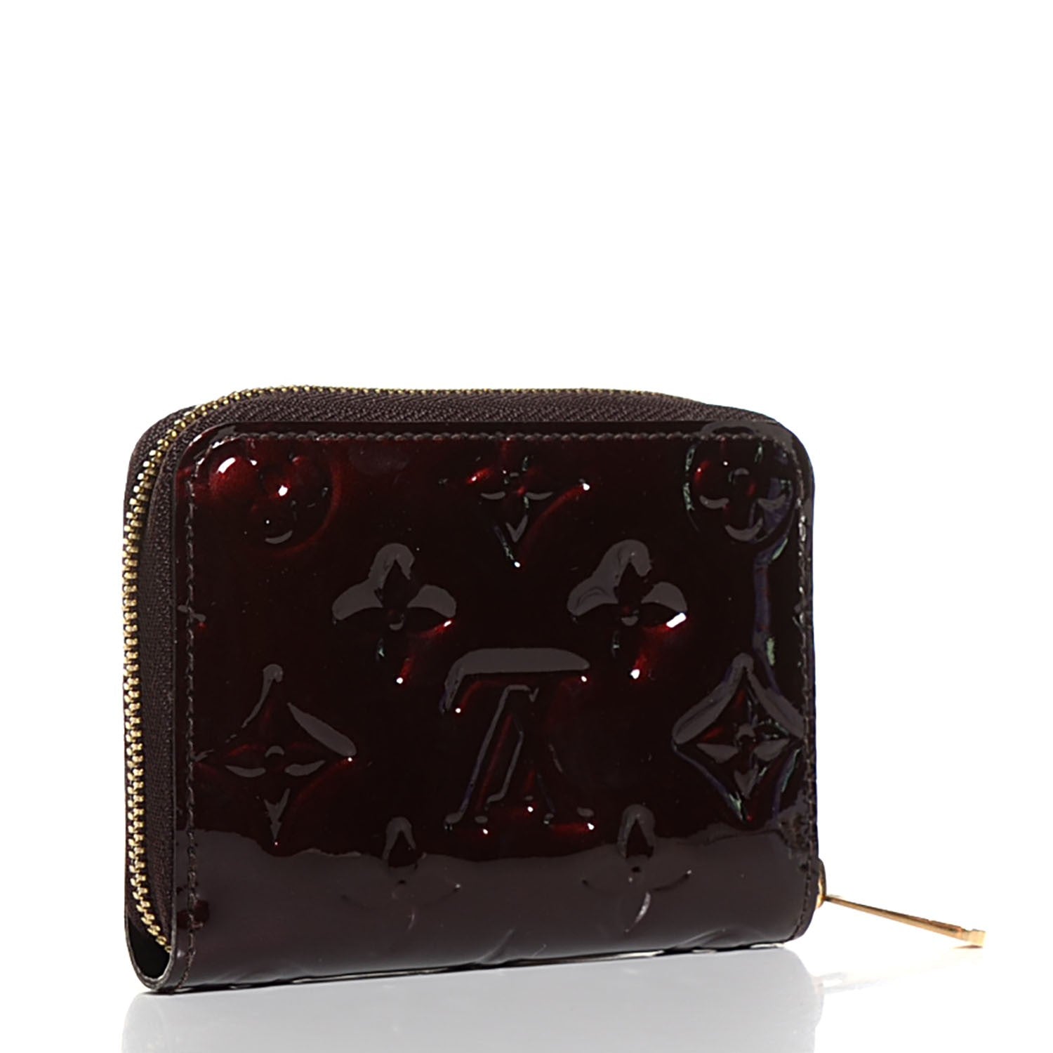 Louis Vuitton Vernis Zippy Coin Purse Wallet Amarante 3 of 7