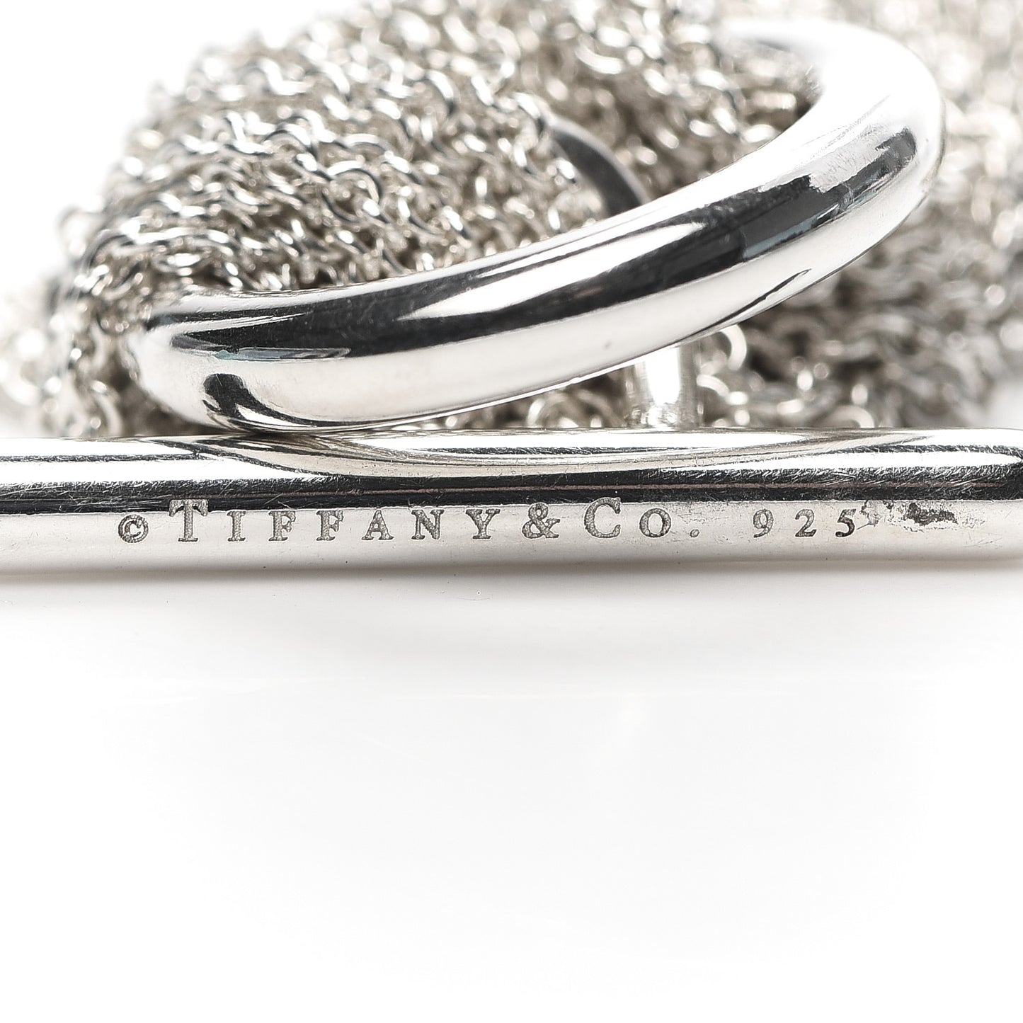 Sterling Silver Heart Mesh Bracelet