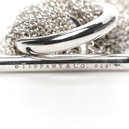 Tiffany Sterling Silver Heart Mesh Bracelet 4 of 5