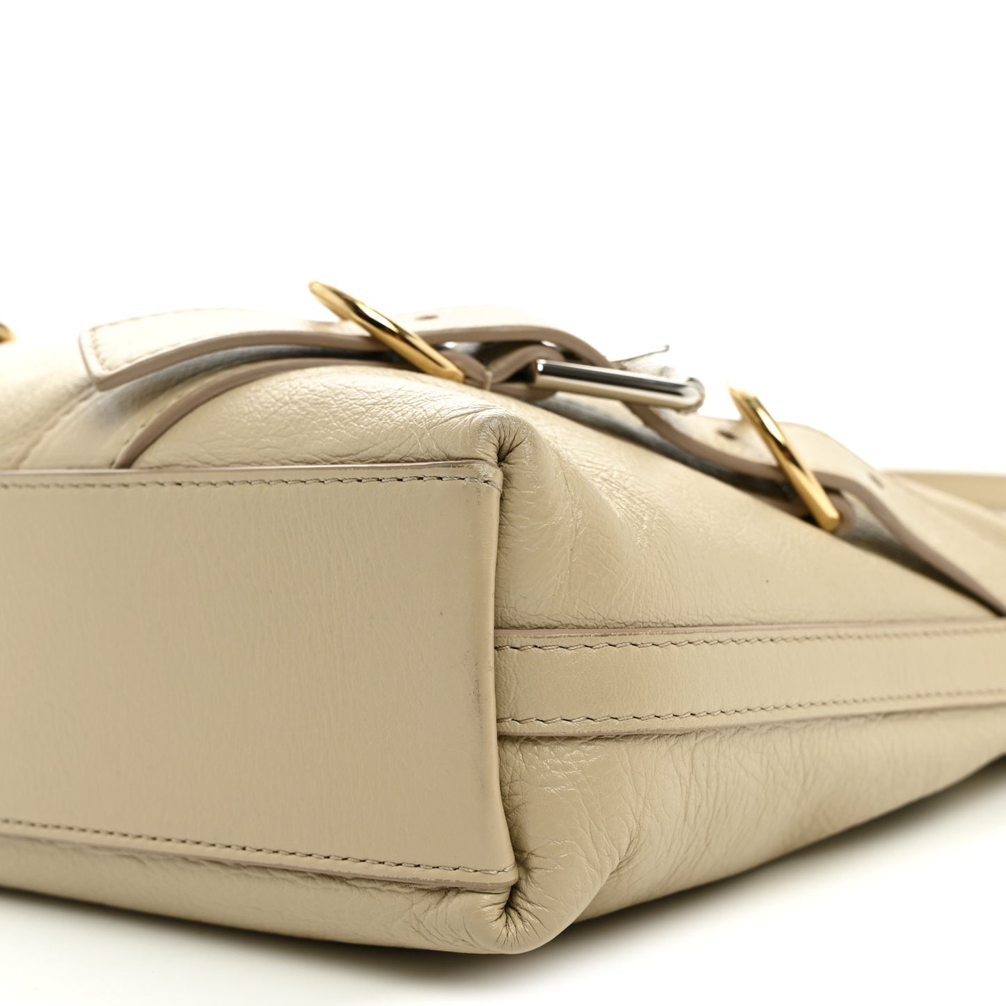 Calfskin Small Voyou Bag Ivory