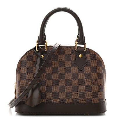 Louis Vuitton Damier Ebene Alma BB 1 of 10