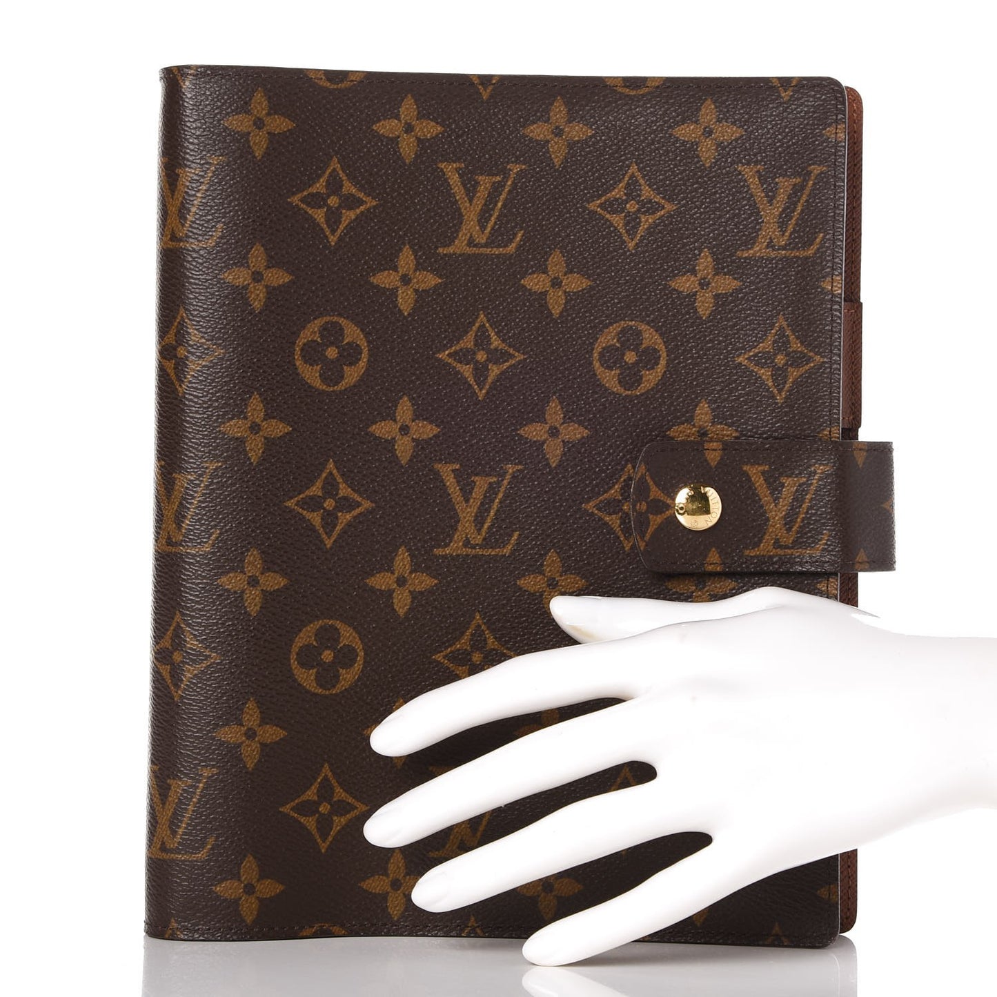 Monogram Large Ring Agenda Cover