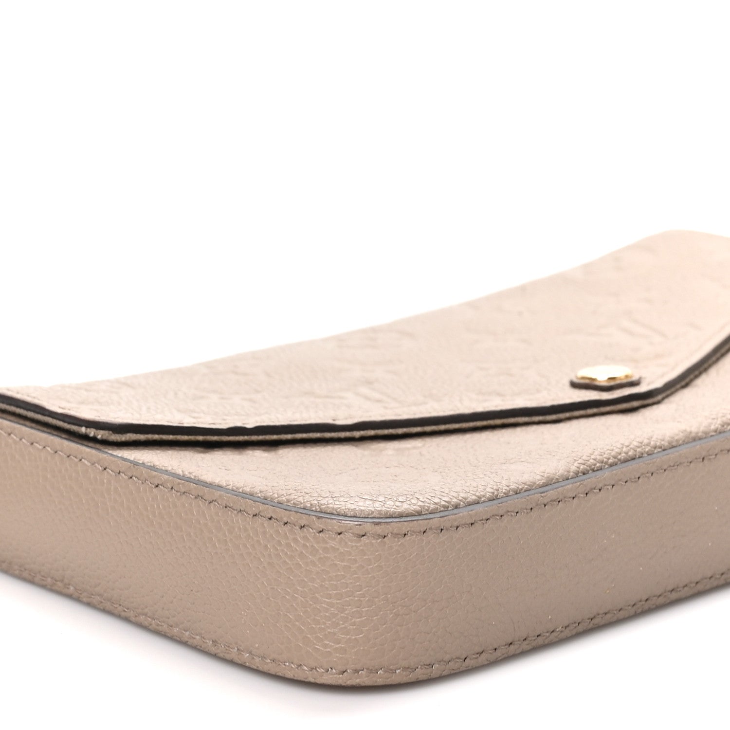 Louis Vuitton Empreinte Pochette Felicie Chain Wallet Tourterelle 7 of 8