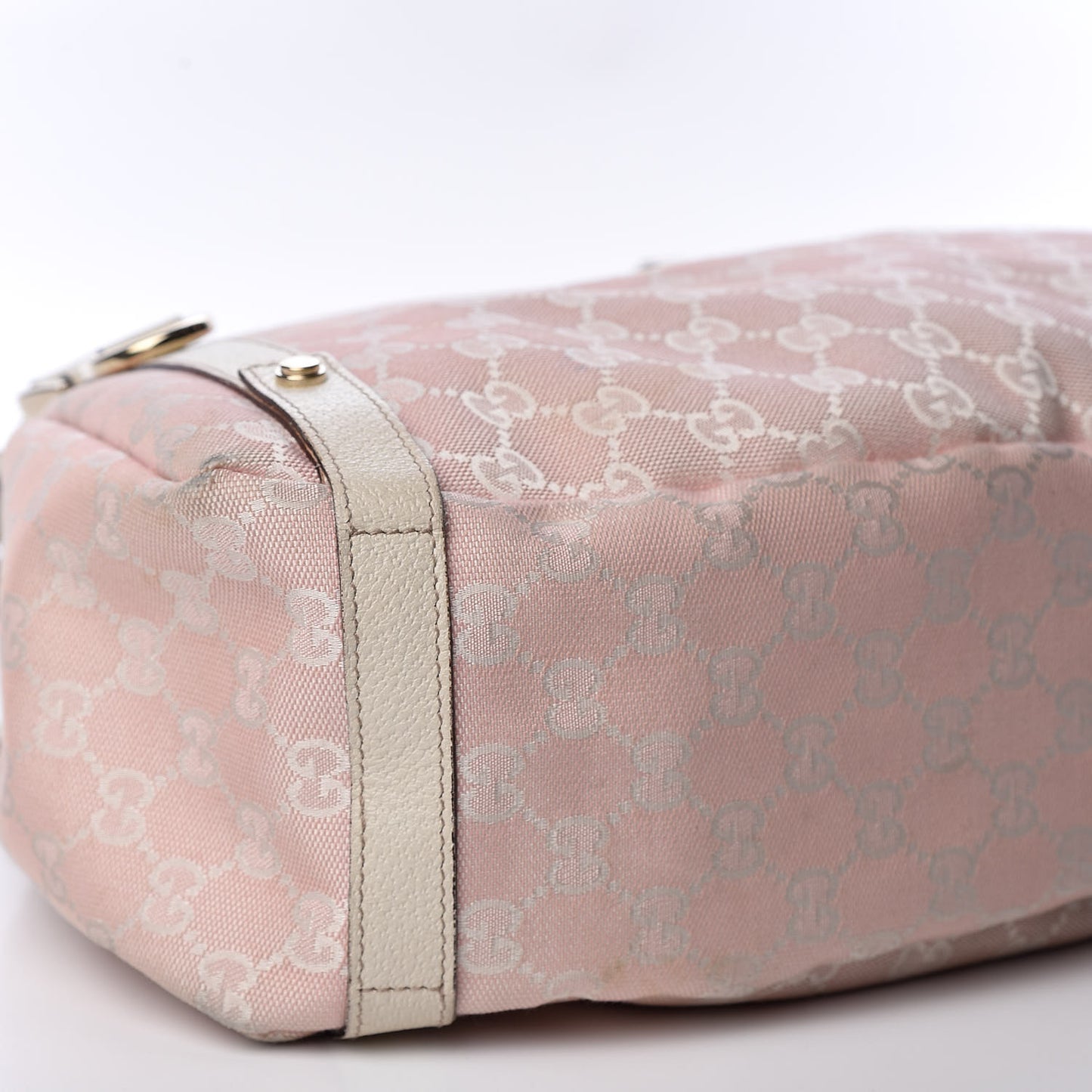 Monogram Medium Abbey Shoulder Bag Pink