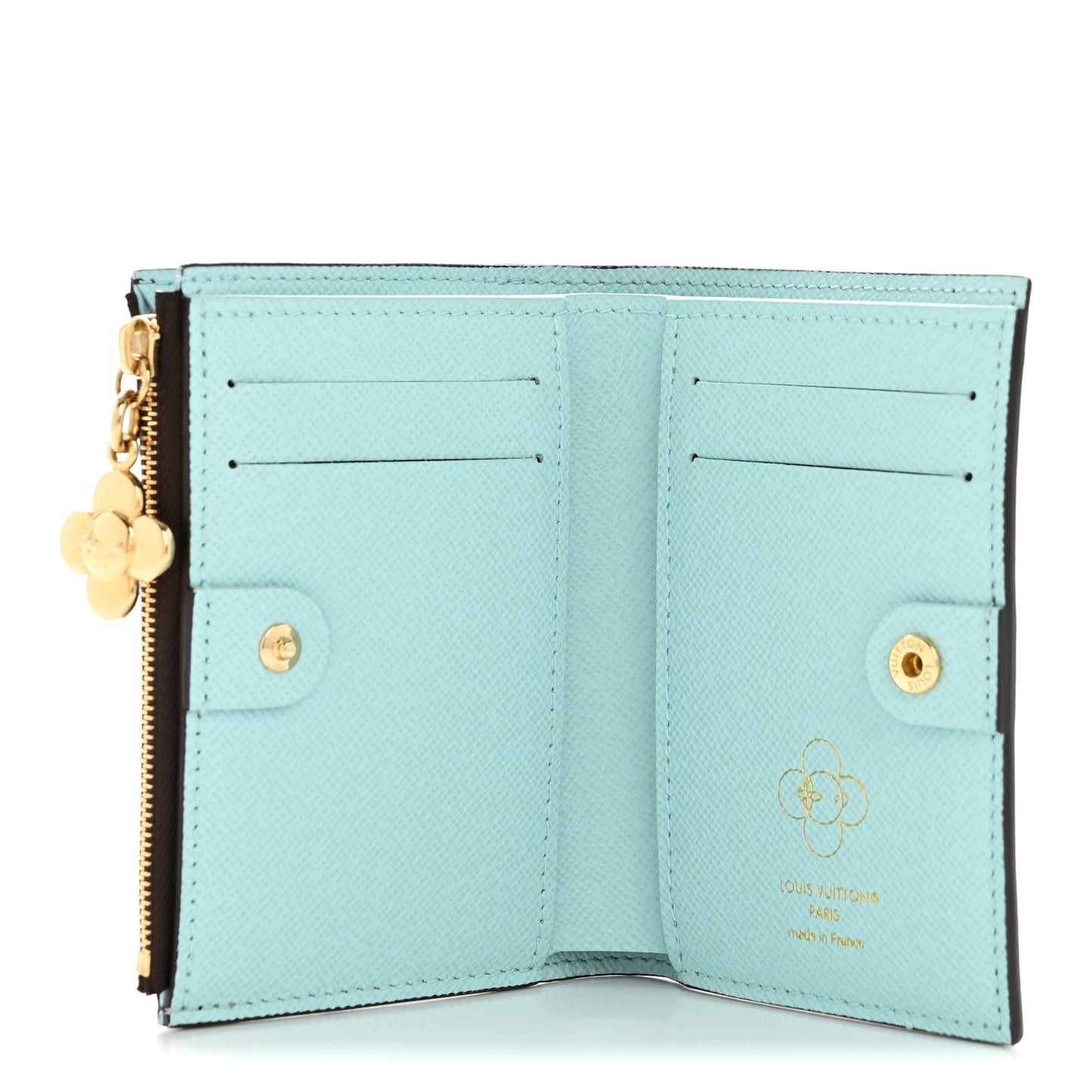 Monogram Snow Show Lisa Wallet Azur Frost
