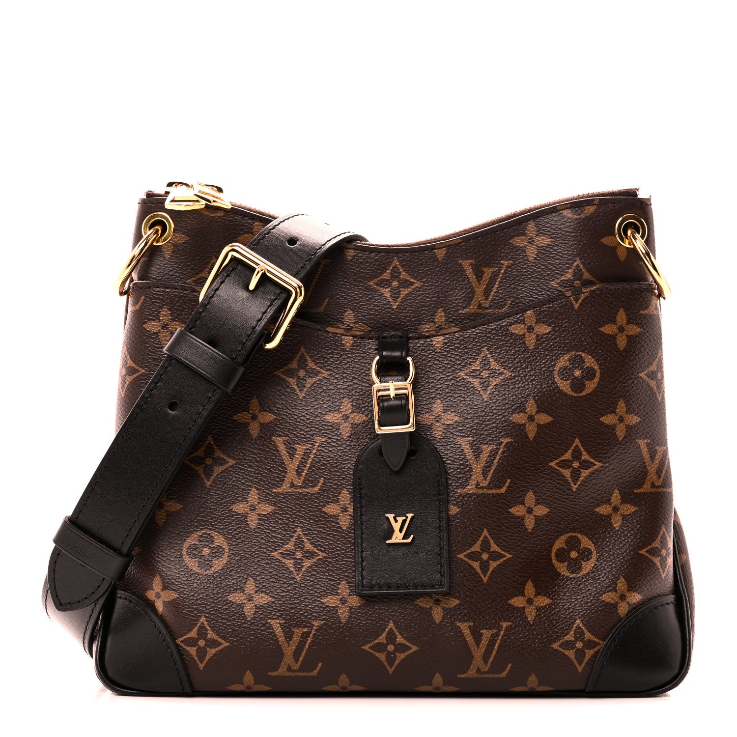 Louis Vuitton Monogram Odeon PM Black 1 of 9