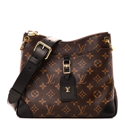 Louis Vuitton Monogram Odeon PM Black 1 of 9