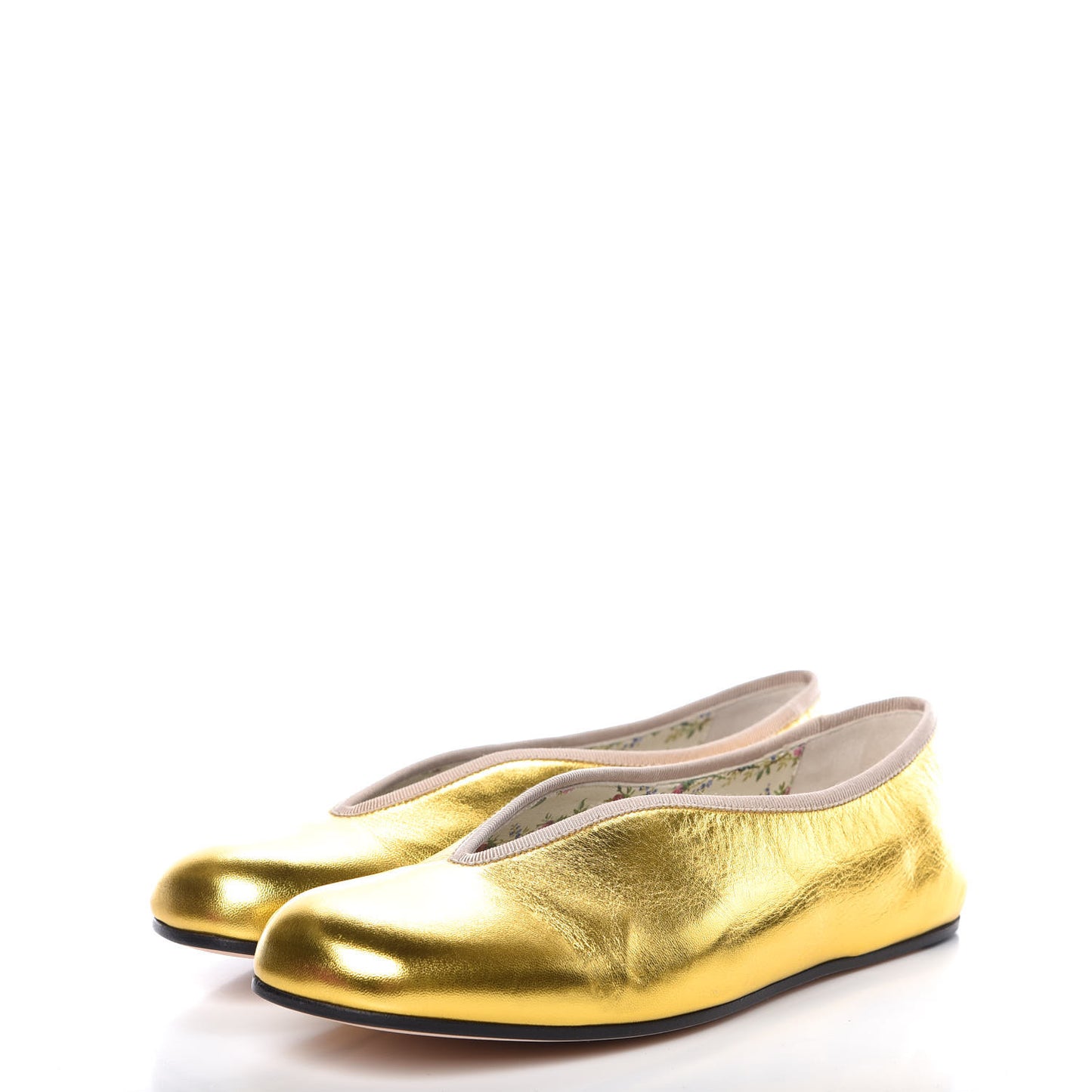 Metallic Nappa Patent Hannelore Detachable Platform Sandals 37 Gold