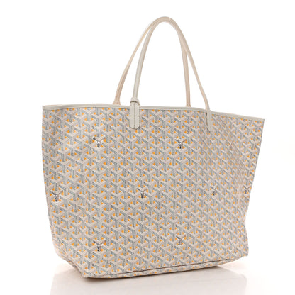 Goyard Goyardine Saint Louis Claire Voie GM White Yellow 4 of 12