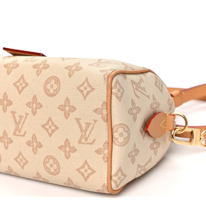 Louis Vuitton Monogram Origine Lin Speedy Bandouliere 20 Linen 8 of 8