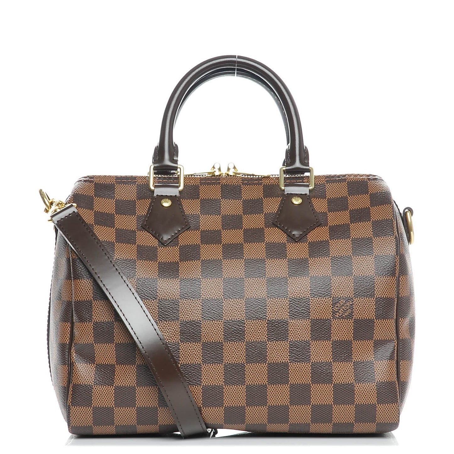 Damier Ebene Speedy Bandouliere 25
