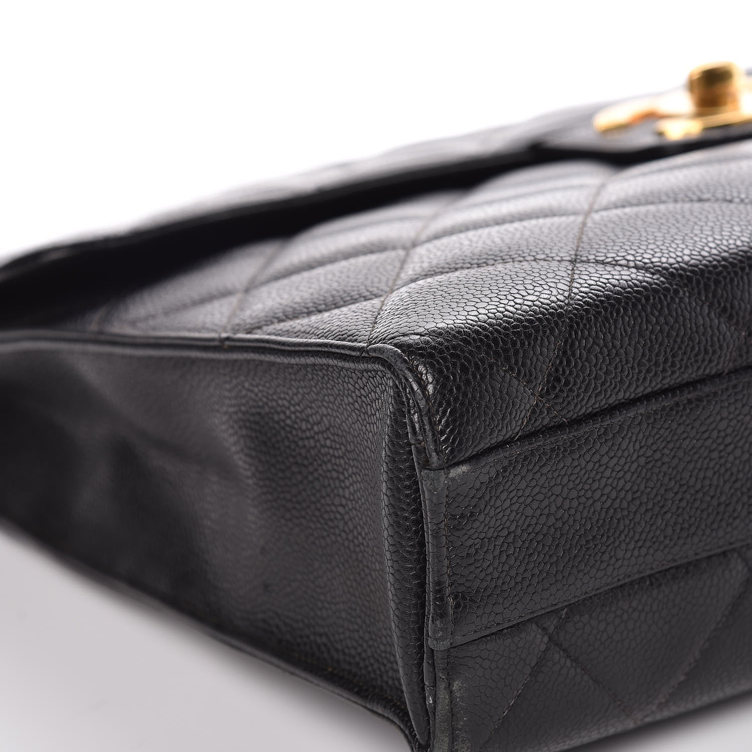 Chanel Caviar Quilted Briefcase Laptop Bag Black 14 of 17