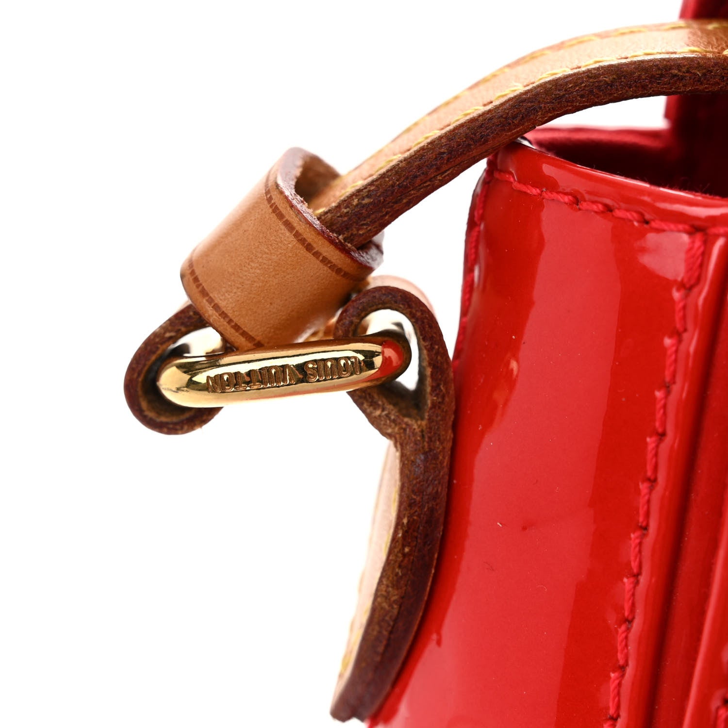 Louis Vuitton Vernis Bellflower GM Rouge Grenadine 10 of 11