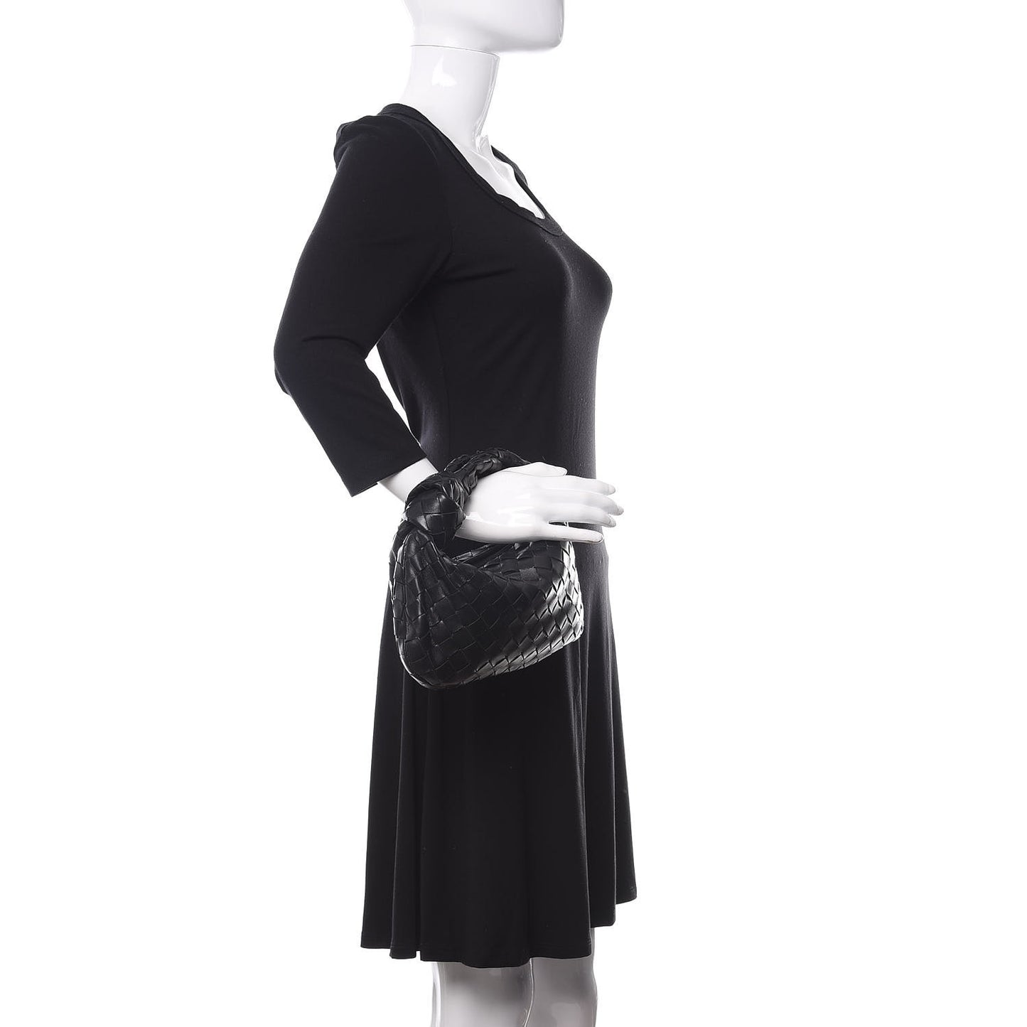 Nappa Intrecciato Mini Jodie Black