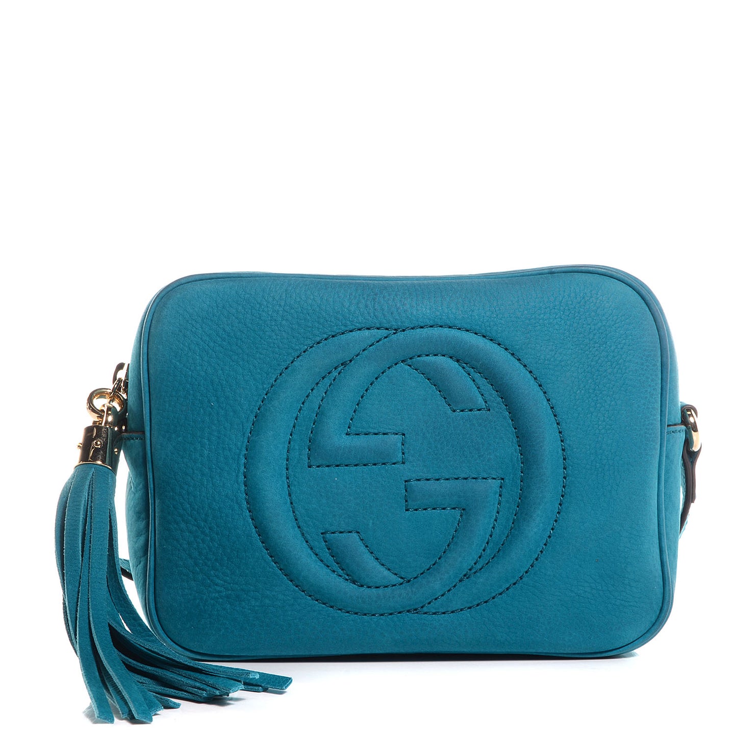 Vitello Range Small Soho Disco Bag Deep Cobalt