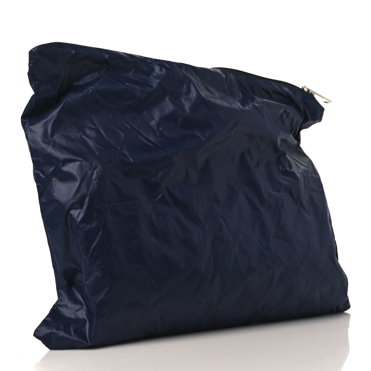 Tessuto Nylon Flat Pouch Blue
