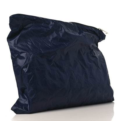 Prada Tessuto Nylon Flat Pouch Blue 3 of 9