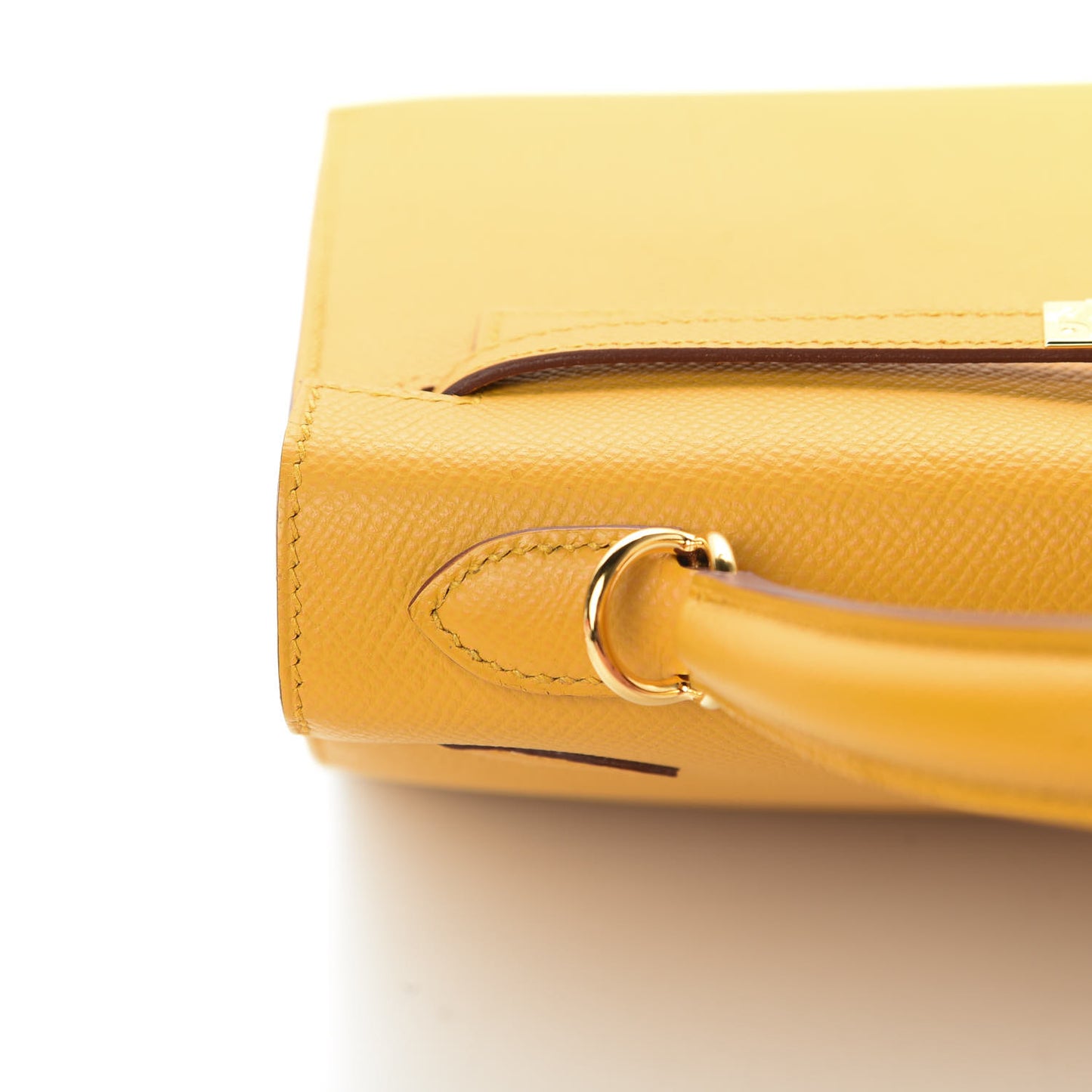 Epsom Kelly Sellier 25 Jaune Ambre