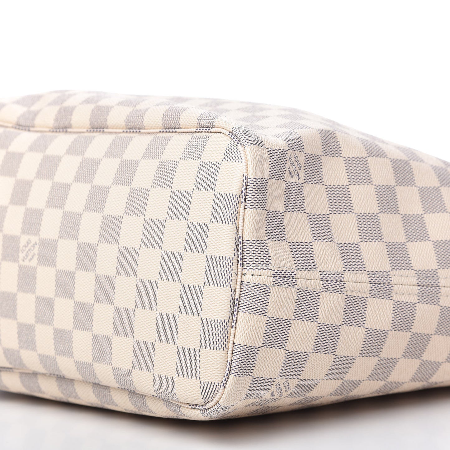 Damier Azur Neo Neverfull MM Rose Ballerine