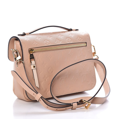 Louis Vuitton Empreinte Pochette Metis Beige Rose Creme 3 of 9