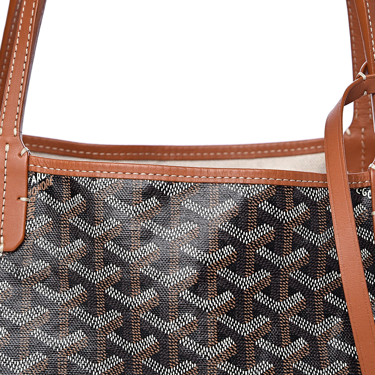 Goyard Goyardine Saint Louis GM Black Gold 15 of 15