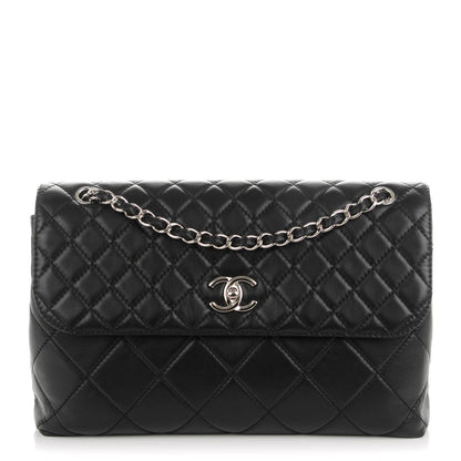 Chanel Calfskin Quilted In The Business Flap Bag Black 1 of 7