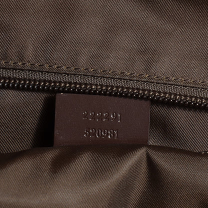 Gucci GG Plus Monogram Large Interlocking G Flap Messenger Bag Beige Dark Brown 7 of 9