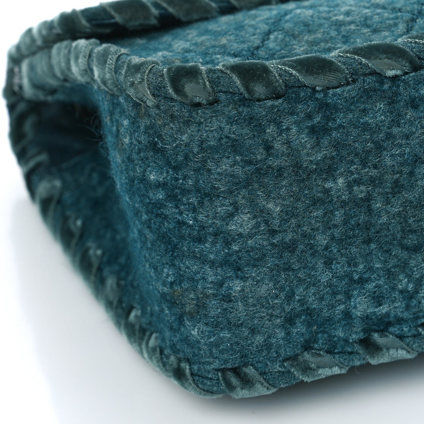 Fancy Felt Flap Teal