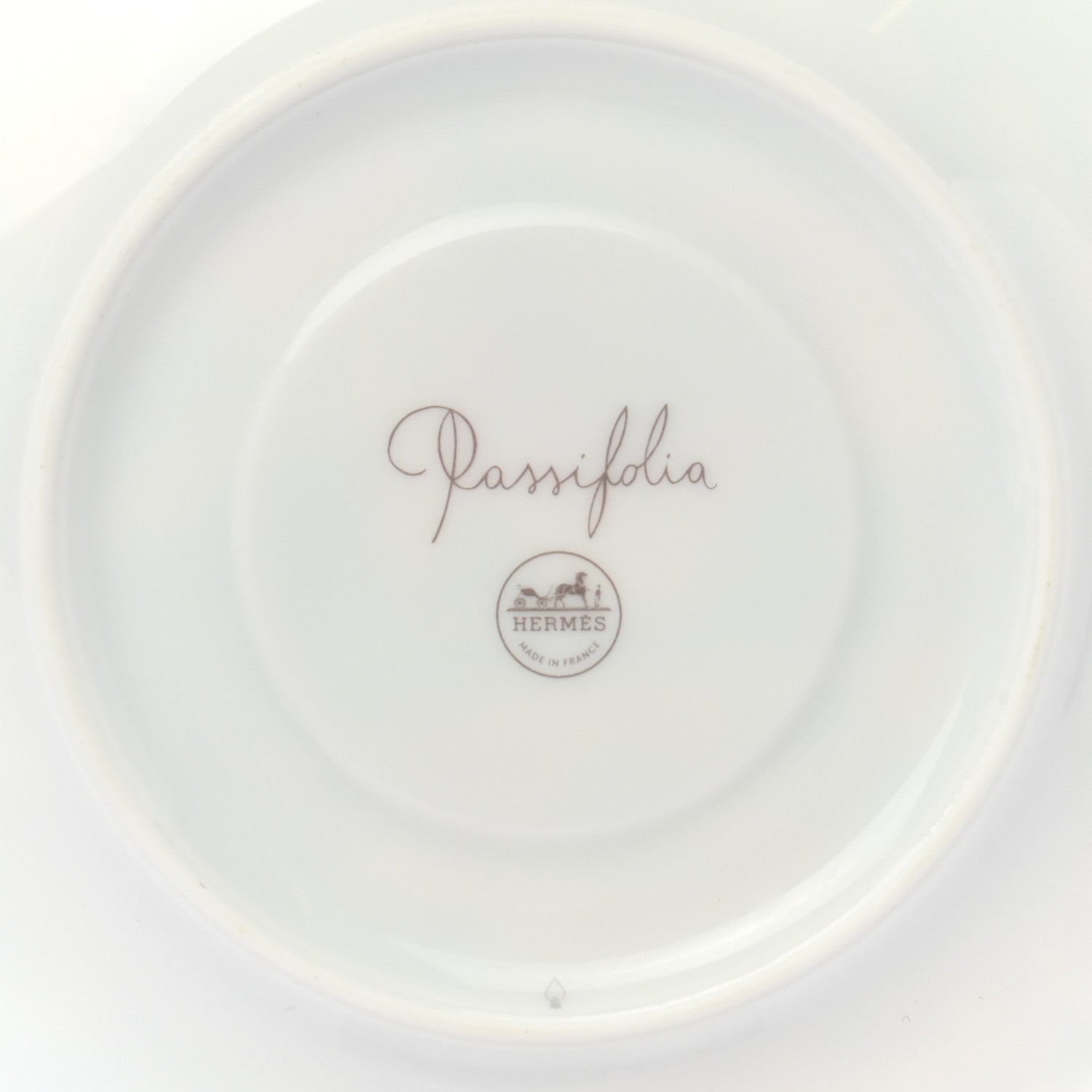 Hermes Porcelain Passifolia Tea Cup And Saucer 9 of 10