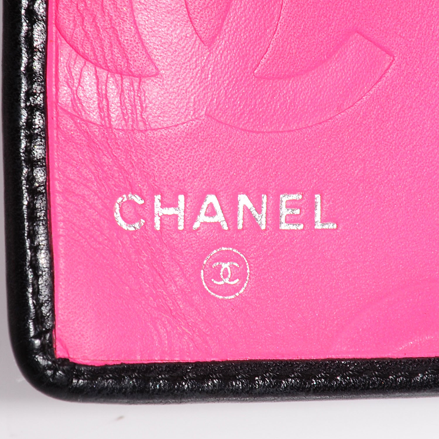 Chanel Calfskin Cambon Quilted Yen Wallet Black 6 of 7