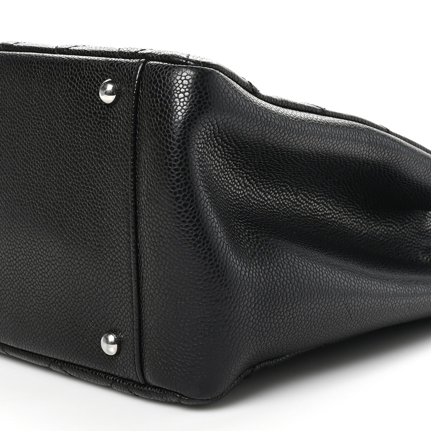 Chanel Caviar Quilted XL Grand Shopping Tote GST Black 11 of 11