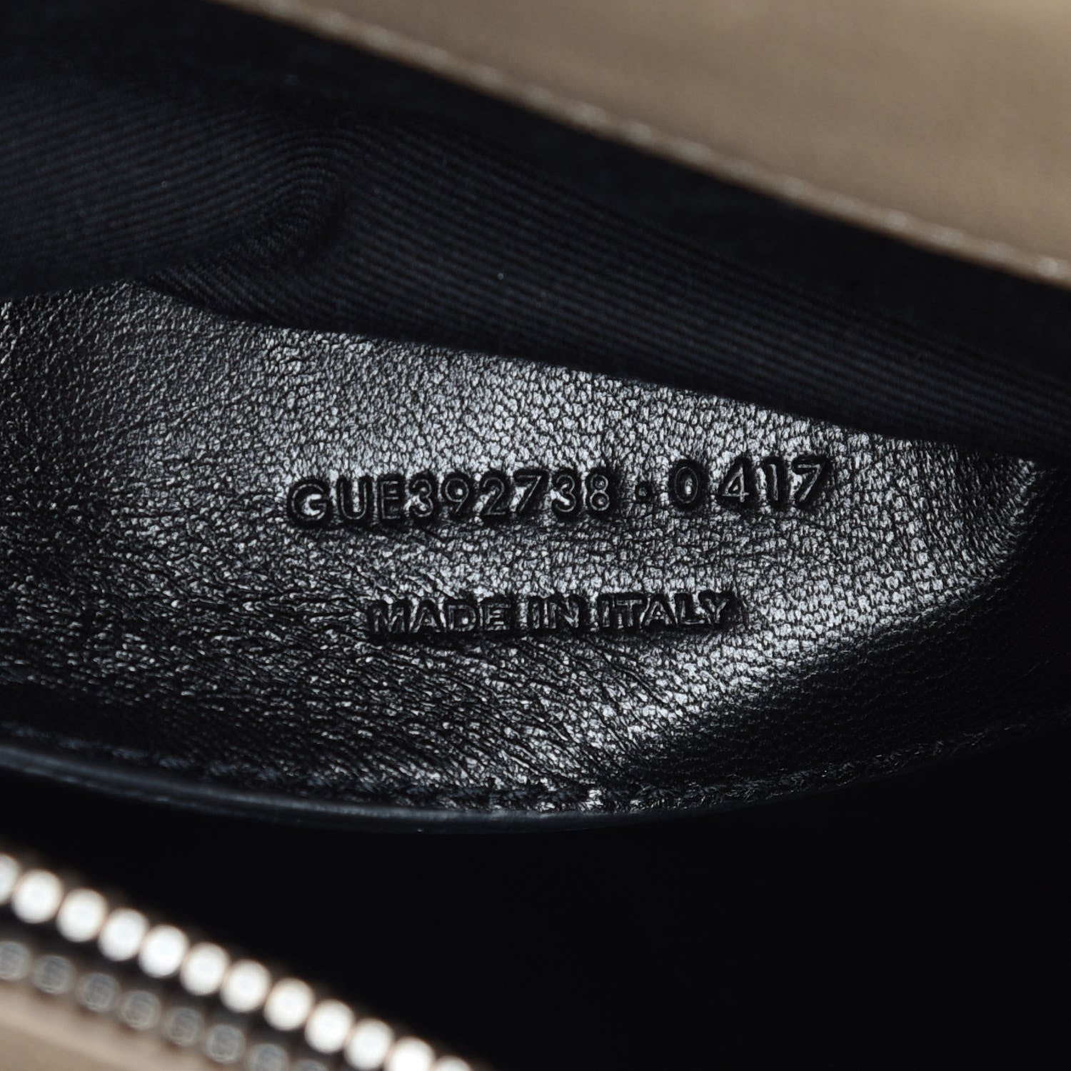 Saint Laurent Sheepskin Matelasse Chevron Monogram Large College Satchel Beige 8 of 11