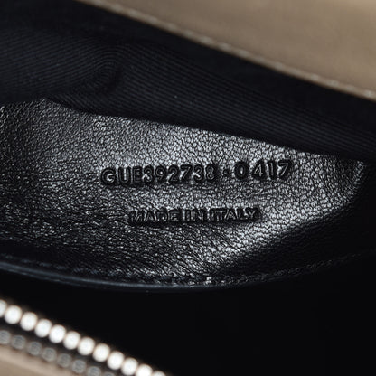 Saint Laurent Sheepskin Matelasse Chevron Monogram Large College Satchel Beige 10 of 13