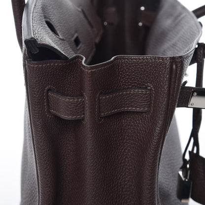 Hermes Togo Birkin 30 Chocolate 11 of 37