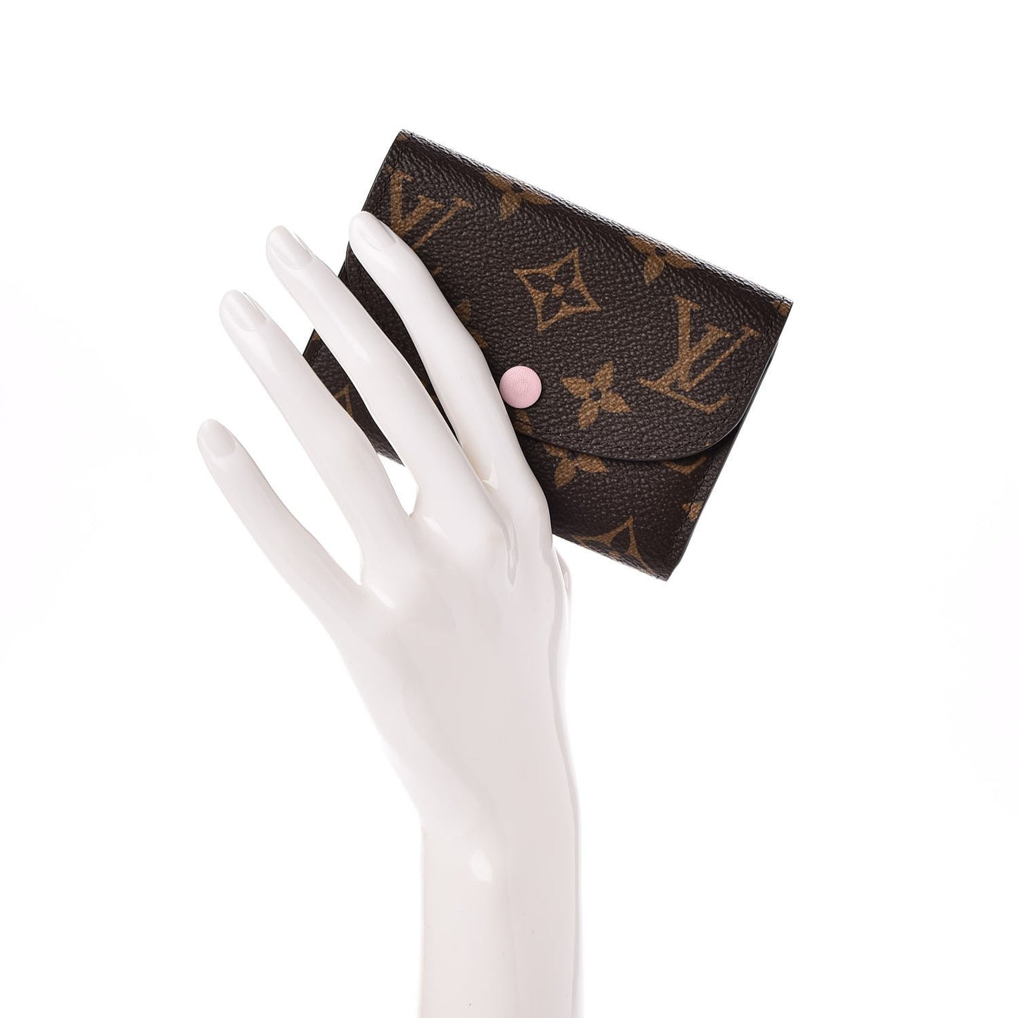 Monogram Rosalie Coin Purse Rose Ballerine