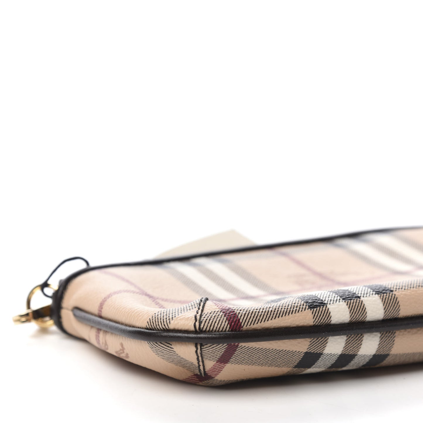 Haymarket Check Clara Pochette Chocolate