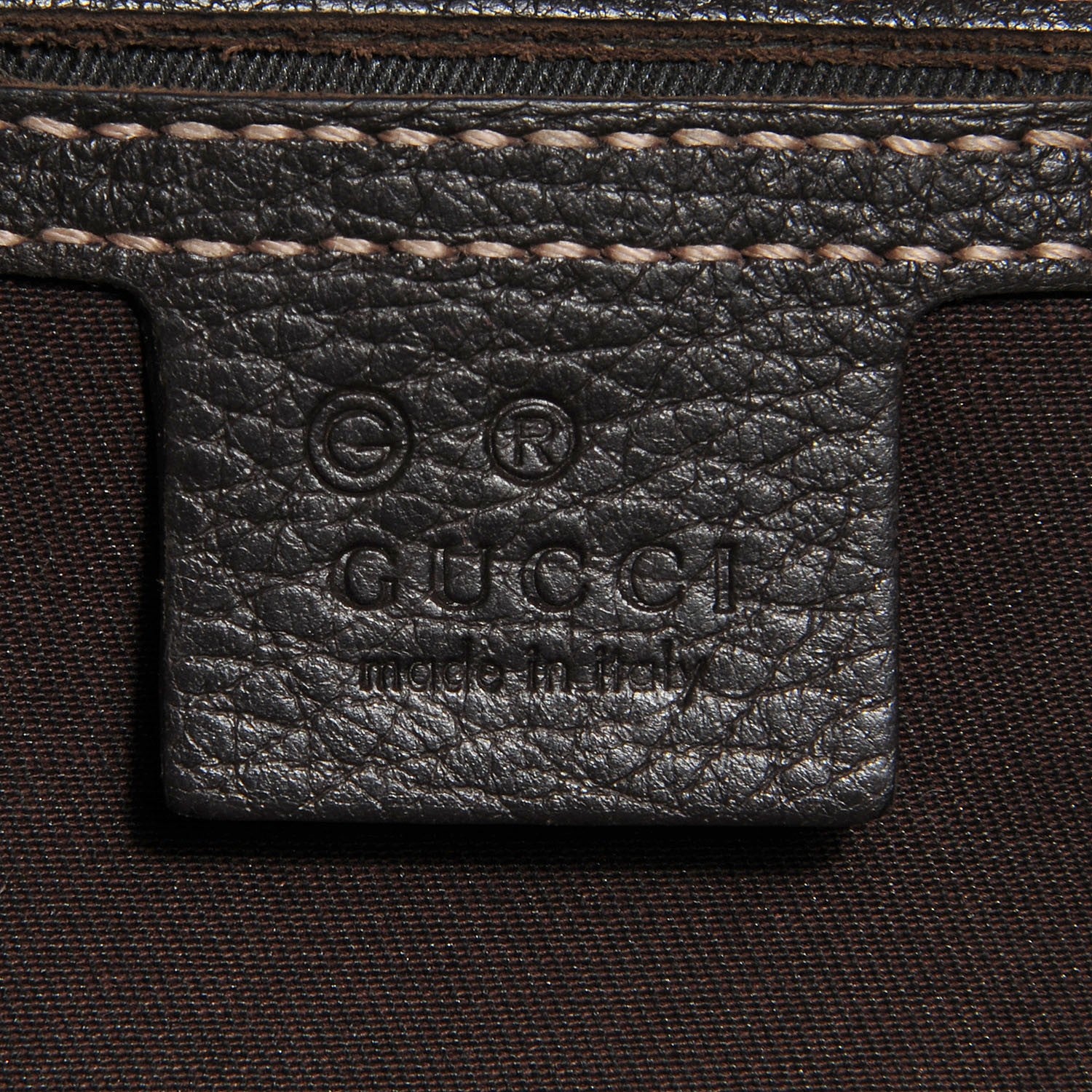 Gucci Crystal Monogram Medium Joy Shoulder Bag Dark Brown 6 of 7