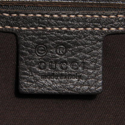 Gucci Crystal Monogram Medium Joy Shoulder Bag Dark Brown 6 of 7