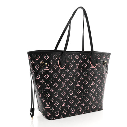 Louis Vuitton Monogram Fall For You Neverfull MM Black 4 of 10