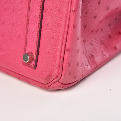 Hermes Ostrich Birkin 35 Fuchsia 43 of 43