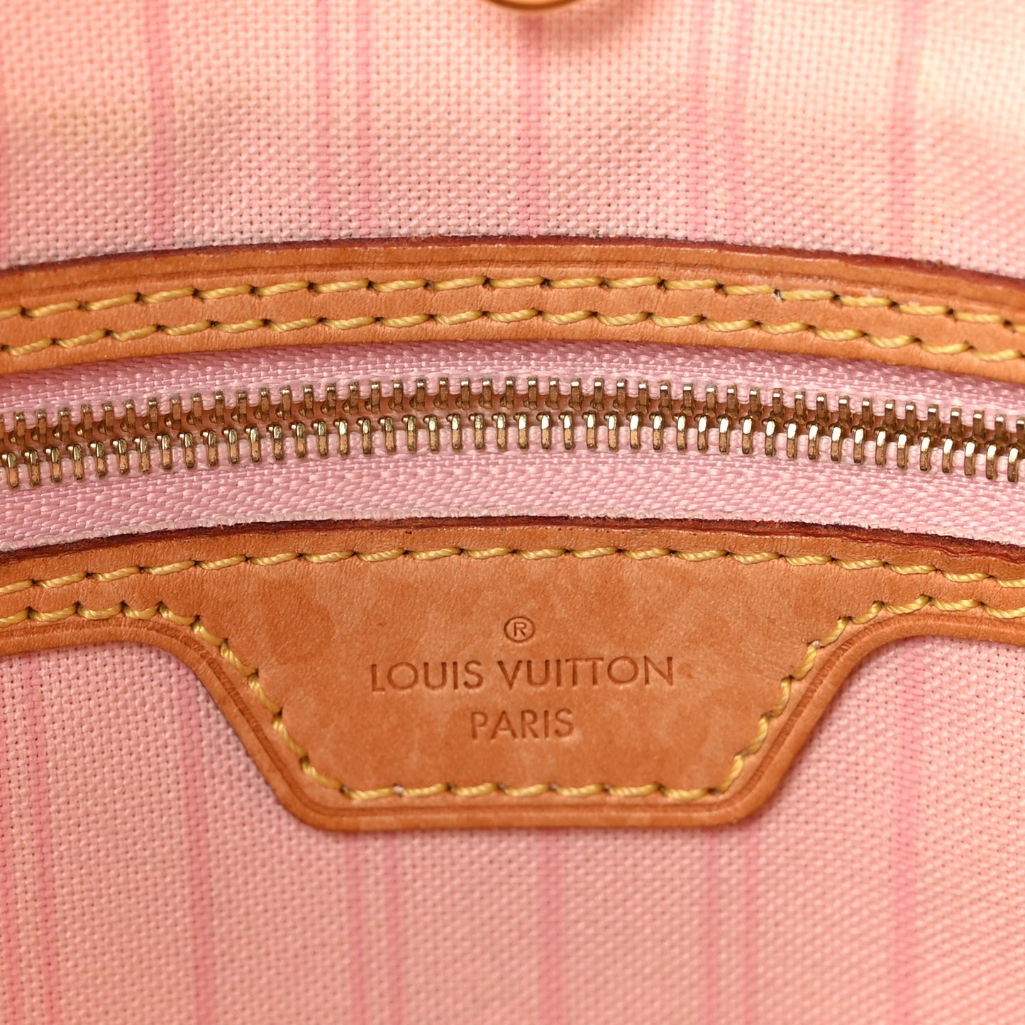 Damier Azur Delightful MM Rose Ballerine
