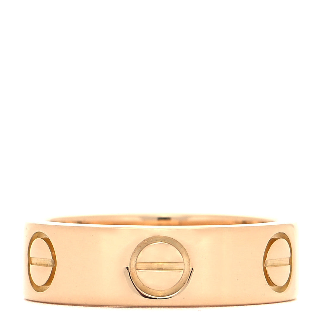 18K Yellow Gold 5.5mm LOVE Ring 50 5.25