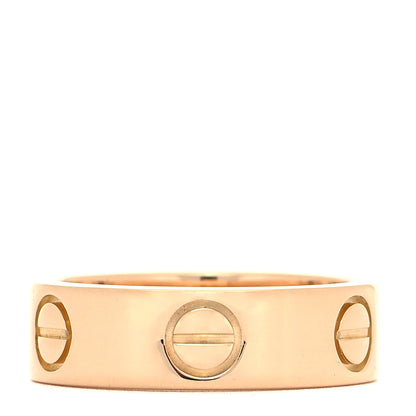 Cartier 18K Yellow Gold 5.5mm LOVE Ring 50 5.25 3 of 5
