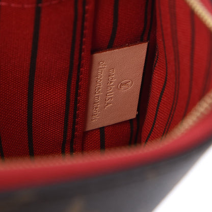 Louis Vuitton Monogram Neverfull MM GM Pochette Cherry 6 of 7